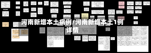 河南新增本土病例/河南新增本土1例详情