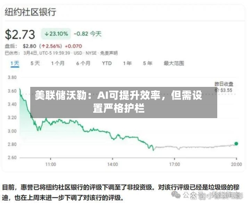 美联储沃勒：AI可提升效率，但需设置严格护栏-第2张图片